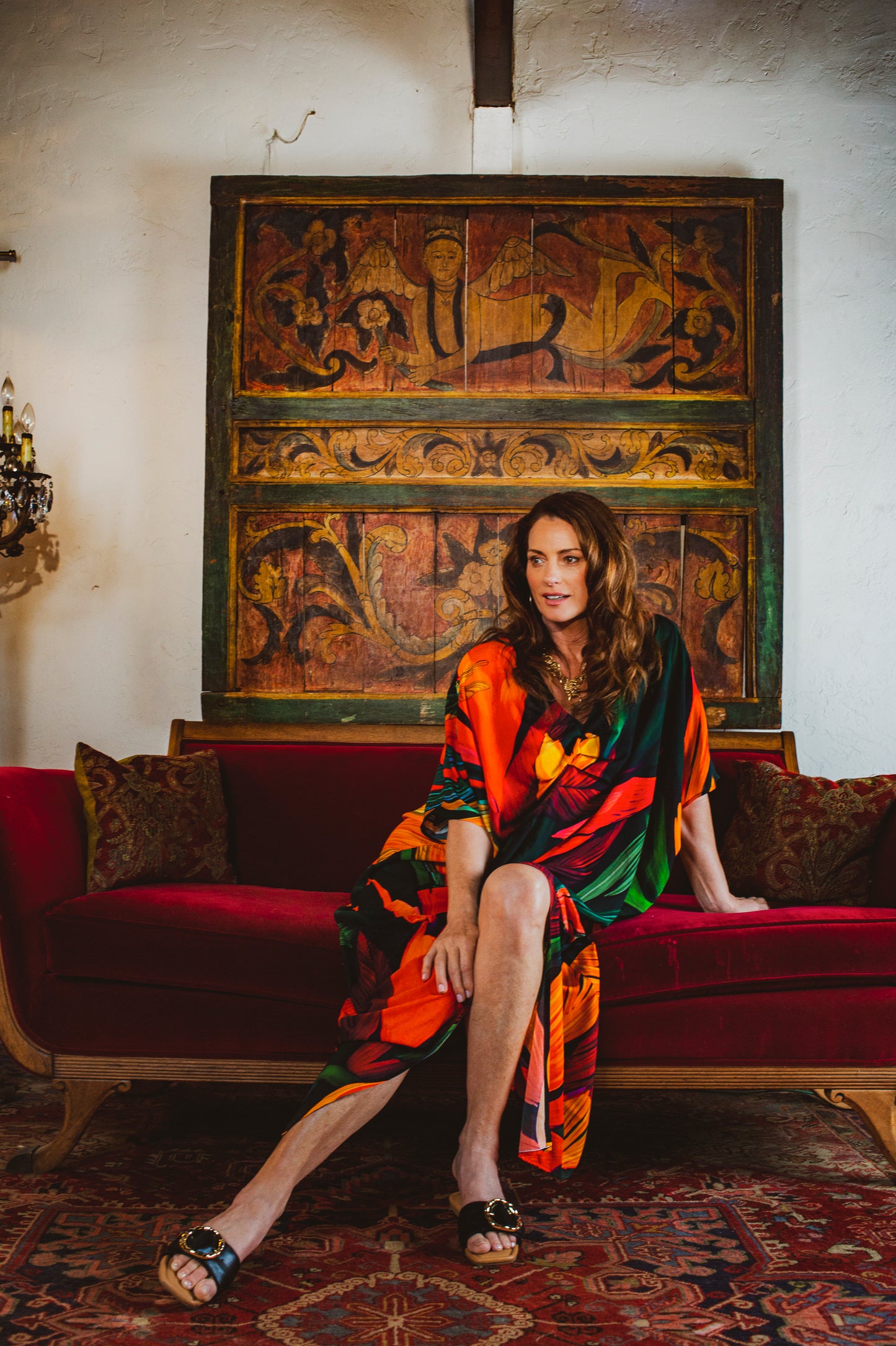 Madame Vert Kaftan