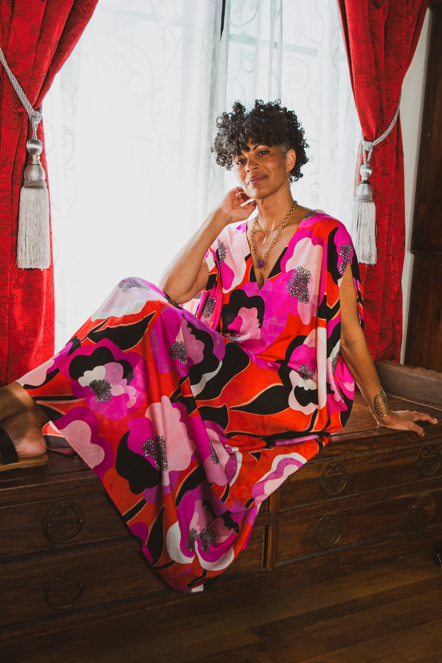 Saigon Garden Kaftan