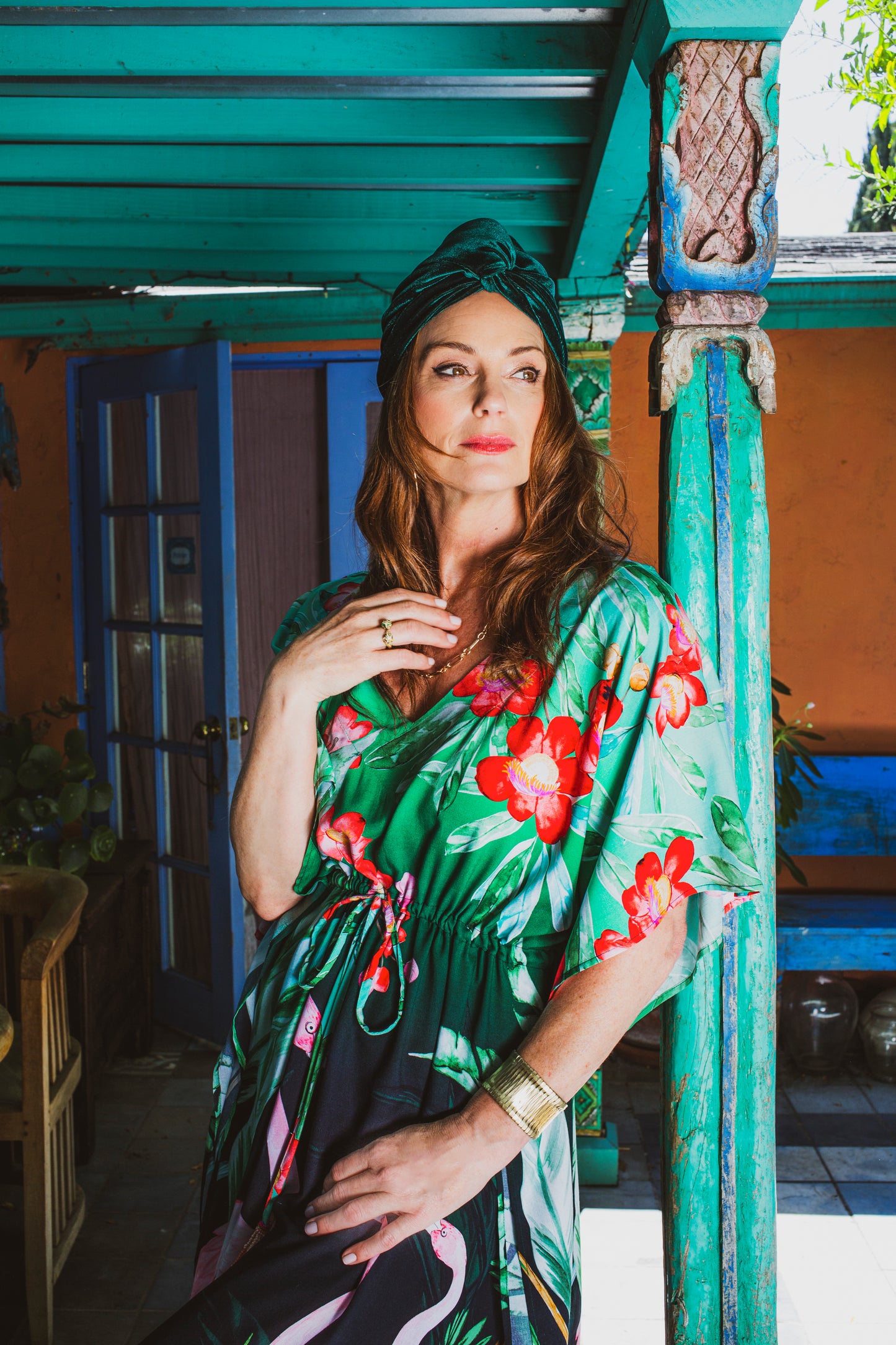 Flamingo Paradise Kaftan